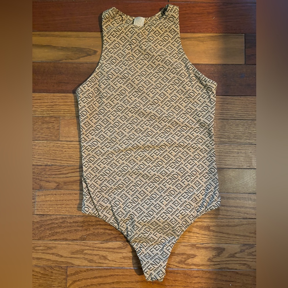 Fendi x SKIMS High Neck Bodysuit